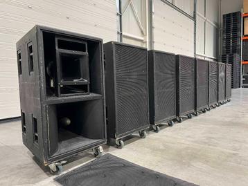 8x EAW KF850 15"/10"/2" + 8x wheelboard beschikbaar voor biedingen