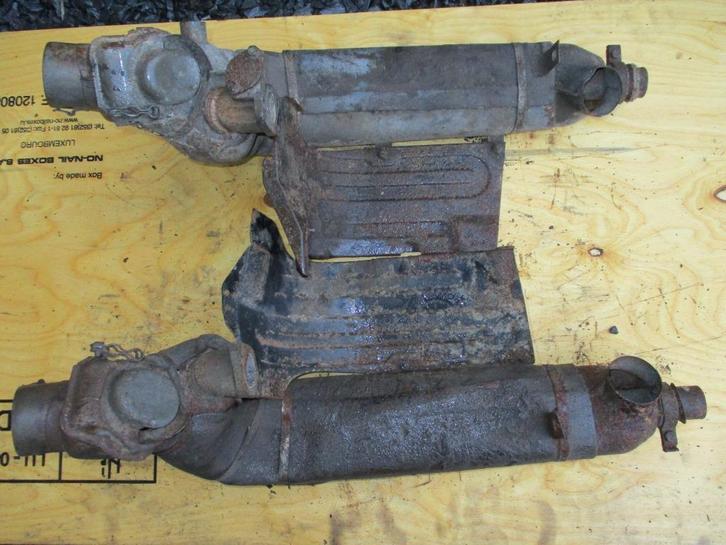 Set VW Aircooled Type 3 Kachelpotten, Auto-onderdelen, Airco en Verwarming, Oldtimer onderdelen, Volkswagen, Gebruikt, Ophalen