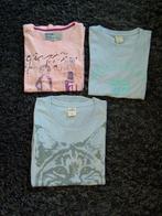 4 T-shirts met korte mouwen (Hollister & Garcia Jeans), Meisje, Zo goed als nieuw, Shirt of Longsleeve, Hollister / Garcia