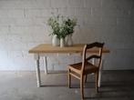 MOOIE TAFEL MET LADE, Huis en Inrichting, Tafels | Eettafels, Ophalen, Gebruikt, 100 tot 150 cm, 50 tot 100 cm