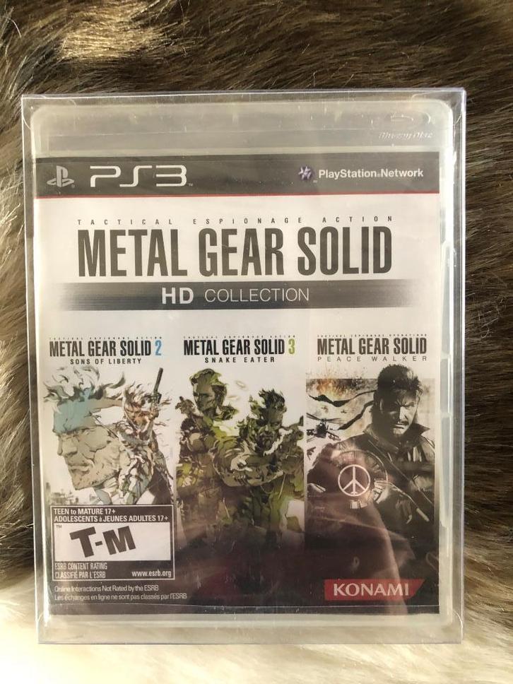 PS3 Metal Gear Solid - HD Collection - Sealed, Games en Spelcomputers, Games | Sony PlayStation 3, Nieuw, Vechten, Vanaf 18 jaar