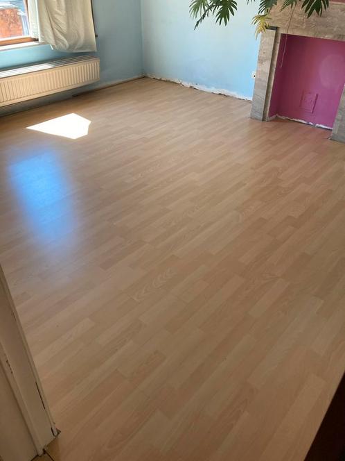 16 vierkante meter Kliklaminaat., Doe-het-zelf en Bouw, Vloerdelen en Plavuizen, Gebruikt, Laminaat, Ophalen