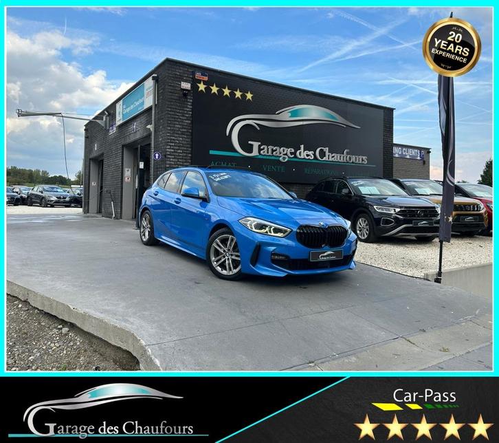 BMW 118 iA - ! Pack M ! - T. Ouvrant - 1er Propr. - E6d, Auto's, BMW, Bedrijf, Te koop, 1 Reeks, ABS, Achteruitrijcamera, Adaptive Cruise Control