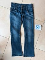 Jeansbroek maat 38, Taille 38/40 (M), Porté, Bleu, Enlèvement