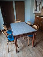 Keukentafel met 5 stoelen, Huis en Inrichting, Ophalen, Gebruikt