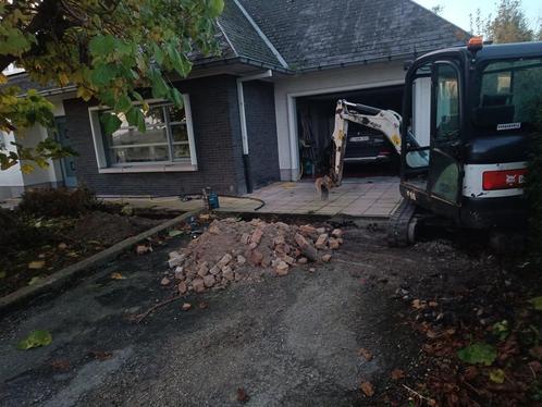 Graafwerk grond buizen & leiding infrastructuur verbouwen, Huis en Inrichting, Overige Huis en Inrichting, Zo goed als nieuw, Ophalen