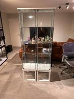 2x Ikea Detolf + 2x Kallax kast, Enlèvement, Utilisé, Verre