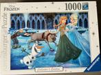 Disney Frozen Ravensberger puzzel 1000 stukken, 500 t/m 1500 stukjes, Legpuzzel, Zo goed als nieuw, Ophalen