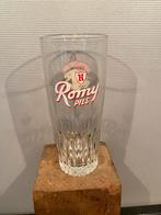 brouwerij ROMAN glas met dubbeldruk Romy pils DAGSCHOTEL, Ophalen of Verzenden, Gebruikt, Glas of Glazen, Overige merken