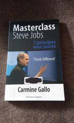Masterclass Steve Jobs, Boeken, Informatica en Computer, Ophalen of Verzenden, Carmine Gallo