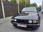 Bmw 520i E34. Oltimer, Auto's, BMW, 4 deurs, Achterwielaandrijving, Zwart, Zwart