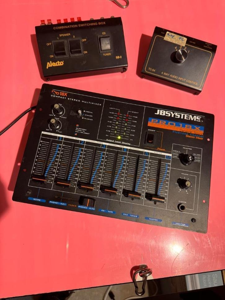 🎚️ JB Systems Pro-18X Mengpaneel, Muziek en Instrumenten, Dj-sets en Draaitafels, Gebruikt, Dj-set, Overige merken, Ophalen