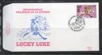 Année 1990 : FDC 2390 - Lucky Luke - Obli. Estaimpuis, Ophalen of Verzenden