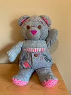 Doddle Bear Denim Jean Bleu Vintage 1994, Enlèvement ou Envoi, Utilisé, Ours