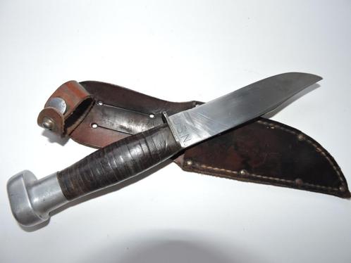 1943-1945 Amerikaans mes USN Mark 1 GENEVA FORGE INC, Verzamelen, Militaria | Tweede Wereldoorlog, Overige soorten, Verzenden