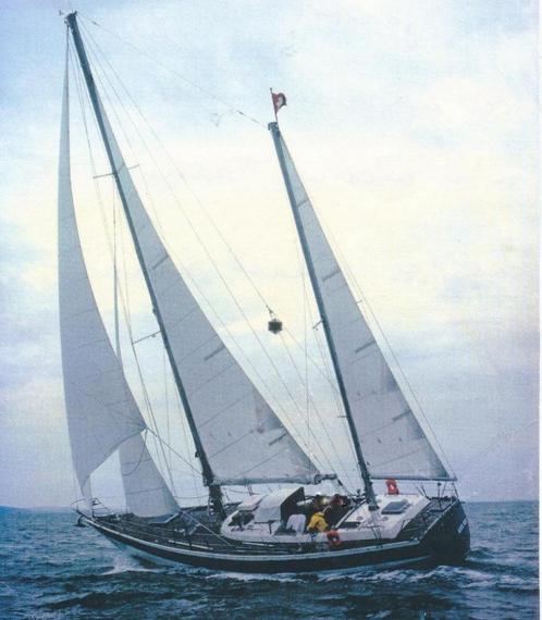 13m woonschip-zeilschip 2master, Watersport en Boten, Kajuitzeilboten en Zeiljachten, Gebruikt, Tourjacht of Cruiser, Staal, 12 meter of meer
