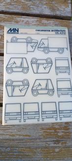Planche de transfert vintage mecanorma 05.4212