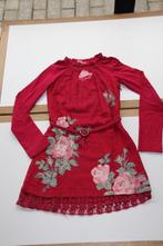 Muy malo rood jurkje 6-8 jaar (128), Kinderen en Baby's, Kinderkleding | Maat 116, Gebruikt, Muy malo, Jurk of Rok, Verzenden