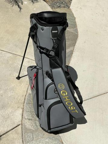 Ghost Golf Stand Bag - Grijs - Ongeveer zes keer gebruikt beschikbaar voor biedingen