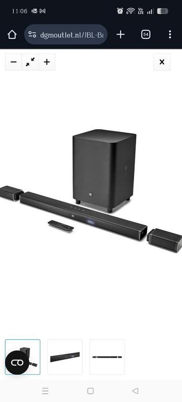 JBL Bar 5.1 - Soundbar met draadloze subwoofer en afneembare beschikbaar voor biedingen