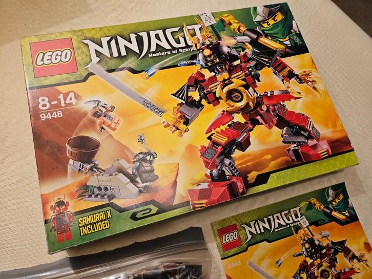 LEGO Ninjago 9448 Samurai Mech TOP met DOOS, Kinderen en Baby's, Speelgoed | Duplo en Lego, Zo goed als nieuw, Lego, Complete set