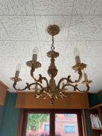 Kroonluchter in messing, Huis en Inrichting, Ophalen, Gebruikt