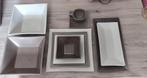 Vierkant servies, Huis en Inrichting, Keuken | Servies, Ophalen, Gebruikt, Bord(en)
