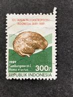 Indonesie 1989 - paleoanthropologie, Ophalen of Verzenden, Gestempeld