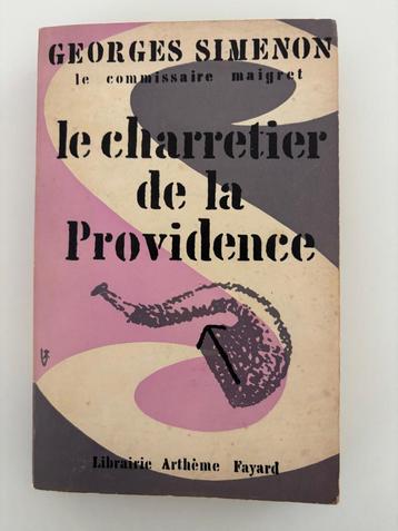 Simenon Maigret Le Charretier de la Providence - 1963  beschikbaar voor biedingen