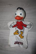 Oude Disney , Kwak met groene pet , handpop  , Jamito, Ophalen of Verzenden, Donald Duck, Gebruikt, Overige typen
