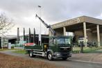 MAN TGM 18.340 4x2 open laadbak + HIAB kraan met afstandsbed, Auto's, Automaat, Euro 6, MAN, Bedrijf