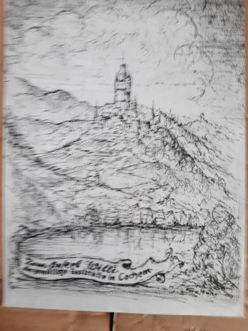 Prent COCHEM (Reicheburg), Enlèvement ou Envoi