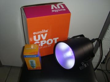 Nieuw: Eurolite UV-Spot met UV LED 5w, 20241024 beschikbaar voor biedingen