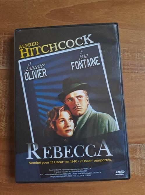 Rebecca - Alfred Hitchcock - Laurence Olivier, Cd's en Dvd's, Dvd's | Thrillers en Misdaad, Gebruikt, Overige genres, Ophalen of Verzenden