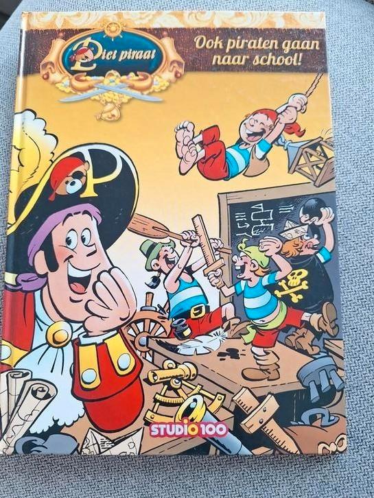 Piet Piraat : leesboek - de piratenschool, Boeken, Kinderboeken | Jeugd | onder 10 jaar, Zo goed als nieuw, Ophalen of Verzenden