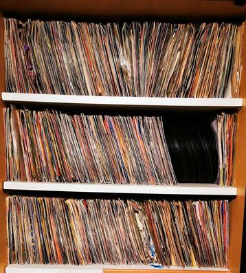 Lot 45 toeren vinylplaten beschikbaar voor biedingen