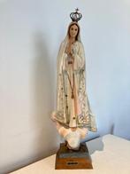 Groot beeld Maria, OLV van Fatima (58,5 cm), Collections, Religion, Comme neuf, Image, Enlèvement, Christianisme | Catholique