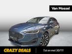 Ford Focus Titanium - Automaat - Driver Assist - Sync 4, Auto's, Stof, Gebruikt, Euro 6, Blauw