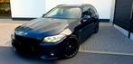 BMW 535i F11, Zwart, Leder, Particulier, 3000 cc
