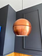 Moderne koperen hanglamp (3x), Gebruikt, Verlichting, Ophalen