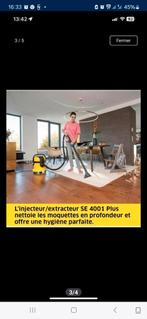 Karcher shampoingneuse tapis/sol 3en1 util 3x avec garantie, Ophalen of Verzenden