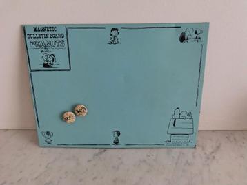 Peanuts - Snoopy - Magneetbordje beschikbaar voor biedingen