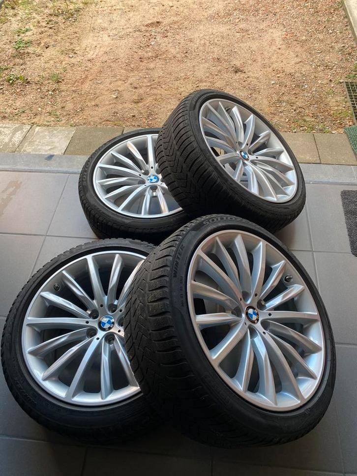 BMW winterwielen 19", Auto-onderdelen, Banden en Velgen, Banden en Velgen, Winterbanden, 19 inch, 245 mm, Personenwagen, Gebruikt