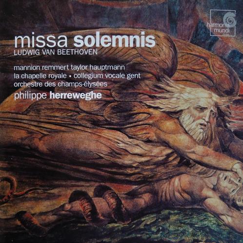 Missa Solemnis / Van Beethoven - Philippe Herreweghe - 1995, CD & DVD, CD | Classique, Comme neuf, Orchestre ou Ballet, Enlèvement ou Envoi