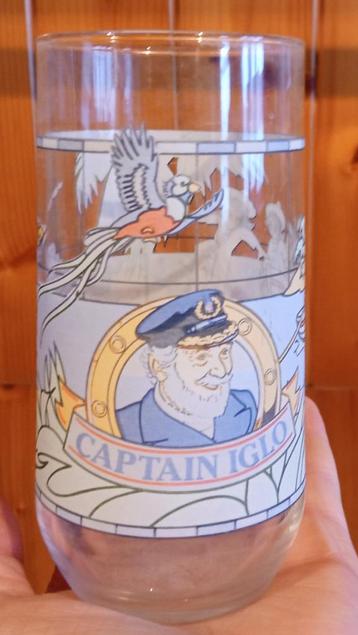 Verre décoratif Captain Igloo, Enlèvement, Comme neuf, Verre à soda