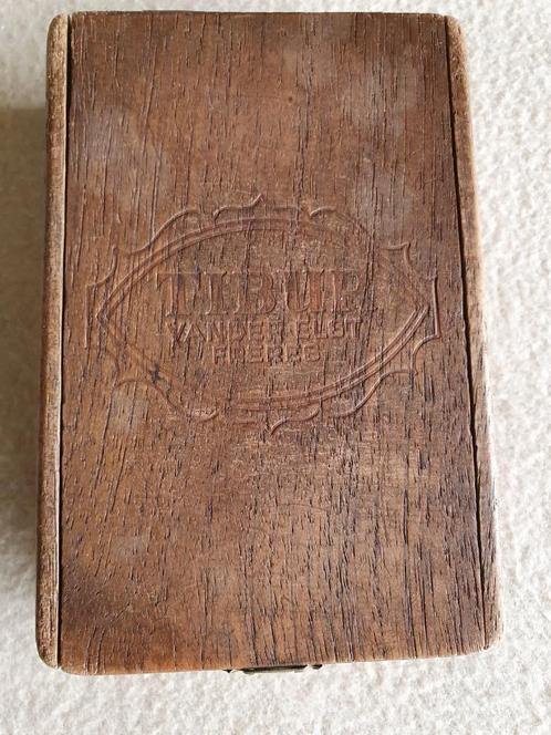 Tibur - Vanderelst Frères - Ancienne boite à cigares en bois, Collections, Articles de fumeurs, Briquets & Boîtes d'allumettes