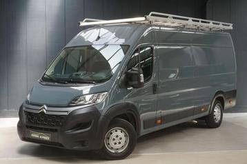 Citroën Jumper 35L4H2 Lichte Vrachtwagen-3 zit-Nav-Airco-Ga, Autos, Argent ou Gris, Achat, Entreprise, Boîte manuelle