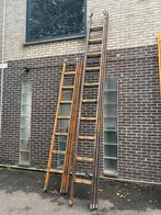 Houten ladders, Doe-het-zelf en Bouw, Ladders en Trappen, Ophalen, Gebruikt