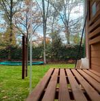 Sauna panoramique finlandais pour 6 personnes dans un conten, Enlèvement, Comme neuf, Finlandais ou Traditionnel, Sauna complet