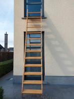 Houten steektrap, Doe-het-zelf en Bouw, Ladders en Trappen, Ophalen, Gebruikt, Trap